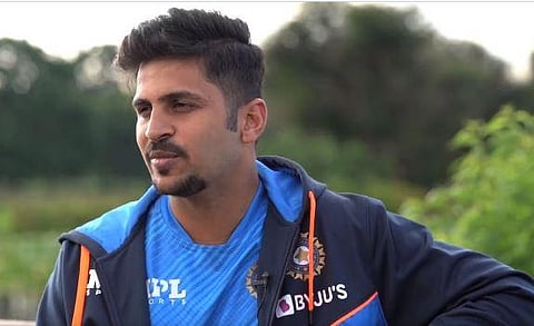 Indian all-rounder Shardul Thakur (Photo | Twitter @imShard)