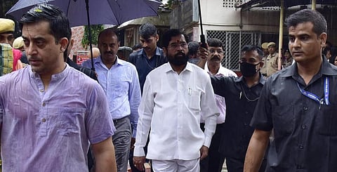Rebel Shiv Sena leader Eknath Shinde. (Photo | PTI)