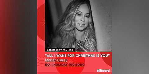 Mariah Carey sued over 'All I Want For Christmas Is You'