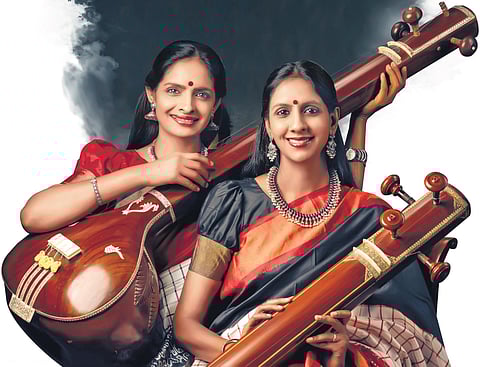 Musical duo Ranjani and Gayatri (Photo| EPS)