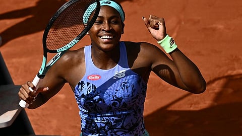 Coco Gauff . (File Photo |AFP)