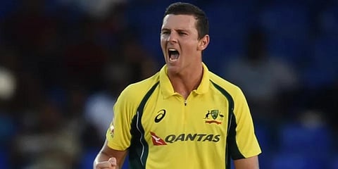 Australia pace bowler Josh Hazlewood (Photo | AFP)