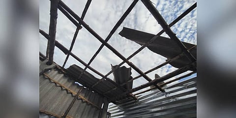 Damaged condition of the houses in Buddhar nagar | Express