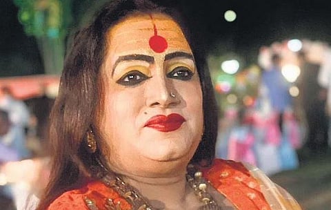 Laxmi Narayan Tripathi -- saint who paints spiritualism in rainbow shades