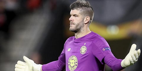 England goalkeeper Fraser Forster (Photo | AP)