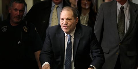 Sexual harassment-accused Hollywood producer Harvey Weinstein (File photo| AP)