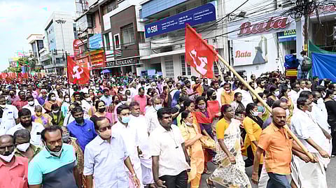 CPM March(Photo | EPS/Vincent Pulickal)