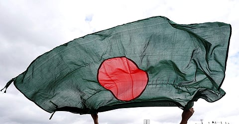 Image of Bangladesh flag used for representational purposes (Photo | AP)