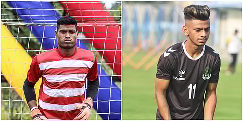 Bengaluru FC signed Amrit Gope (L) and Faisal Ali. (Photo| Facebook)