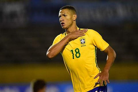 Brazil forward Richarlison (File photo| AFP)
