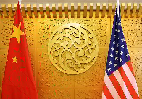 China US flag. Image used for representational purpose only.  (File Photo | reuters)
