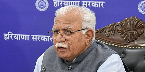 Haryana CM Manohar Lal Khattar (Photo | PTI)