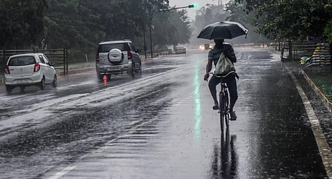Rangapuram village of Lingapalem Mandal in Eluru district received the highest rainfall of 7.3 cm. (Photo | Express)