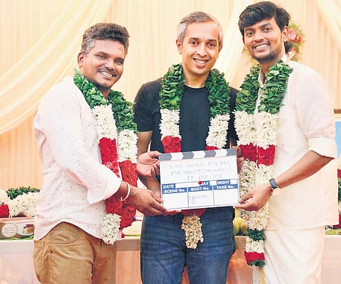 The cast also includes Dhileepan, Pavel Navageethan, and Mariyam George among others.