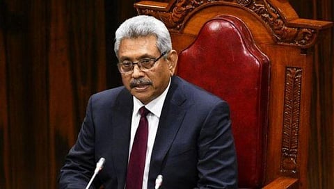 Sri Lanka President Gotabaya Rajapaksa. (File Photo | AFP)