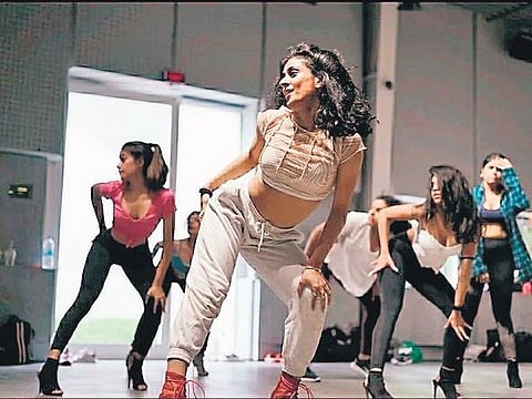 Heels workshop images by Shakti Heels Intensive.