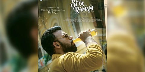 Tharun Bhascker in 'Sita Ramam' (Photo | Twitter)