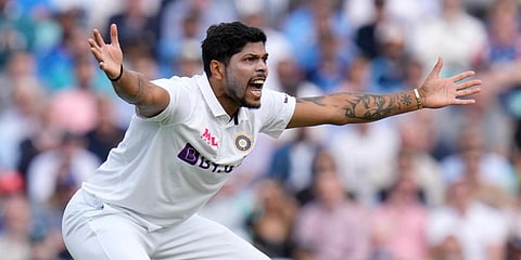 Indian pacer Umesh Yadav. (Photo | AP)