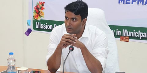 Andhra Pradesh Health secretary GS Naveen Kumar (Photo| twitter)