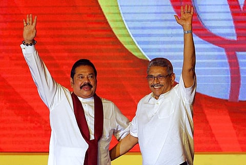Sri Lanka bans Gotabaya Rajapaksa's brothers Mahinda and Basil from leaving country