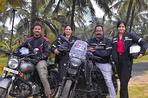 Kerala family to kick-start all-India bike expedition as tribute to Indian Army