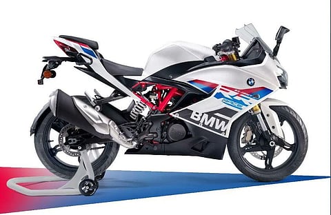 The first-ever BMW G 310 RR in India. (Photo | BMW Motorrad India Twitter)