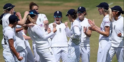 England Women's Cricket team. (Filephoto | Heather Knight Twitter)