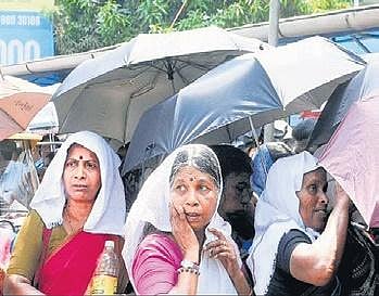 File photo of a protest against PACL