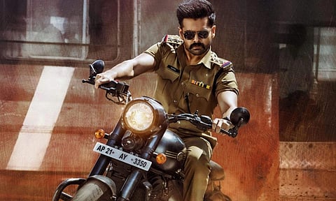 Ram Pothineni in 'The Warriorr'.