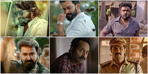 Movies like 'Bheeshma Parvam', 'Aaraattu', 'Kaduva', 'Salute' and 'Thuramukham' had excited Malayalam movie lovers a lot. (Photo| YouTube screengrab)