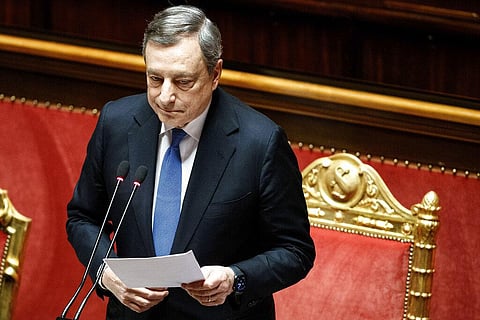 Italian Premier Mario Draghi. (Photo | AP)