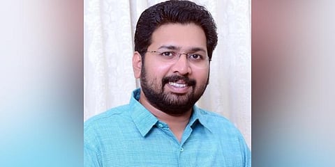 Youth Congress state vice-president KS Sabrinadhan. (Twitter/ KSSabari1983)