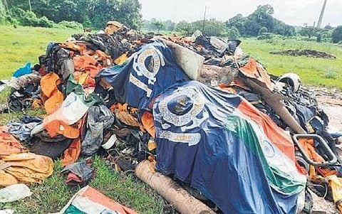 Dumping of flags: Southern Naval Command’s MO wing under scanner