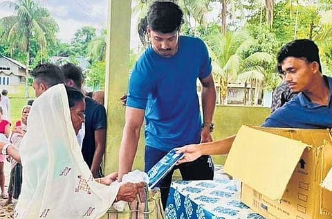 Help pours in from Bengaluru for flood-hit Assam