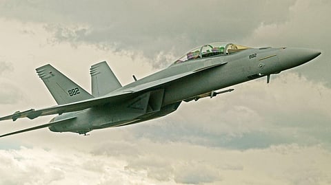 F/A-18 Super Hornet. (Photo | @BoeingDefense)