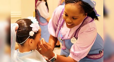 Bibbidi Bobbidi Boutique employees were formerly called “Fairy Godmothers in Training” but they will now be called “Fairy Godmother’s Apprentices.” (Photo | Disney website)