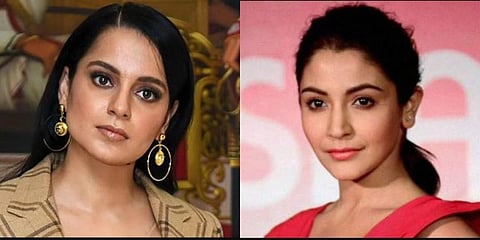 From left Bollywood actresses Kangana Ranaut and Anushka Sharma. (Photo | PTI)