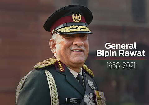 Former Chief of Defence Staff General Bipin Rawat. (Photo | PTI