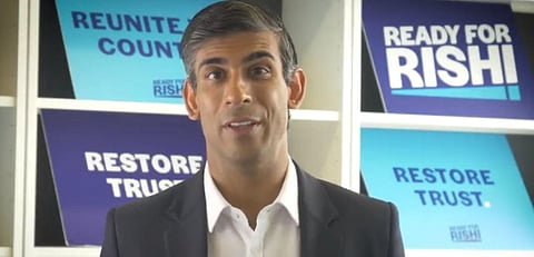 Rishi Sunak (Photo | Rishi Sunak @ Twitter)