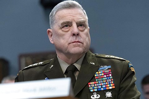 Chairman of the US Joint Chiefs of Staff Gen. Mark Milley (Photo | AP)