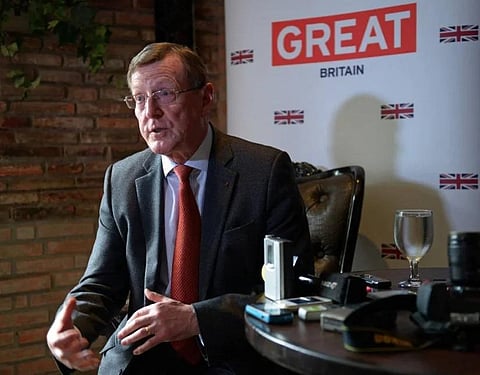 David Trimble, former first minister of Northern Ireland. (File Photo | AFP)