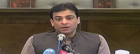 Shehbaz Sharif's son Hamza Shehbaz (File  Photo)