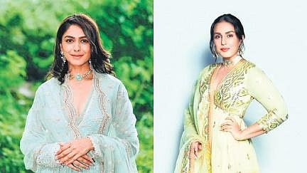 Huma Qureshi and Mrunal Thakur