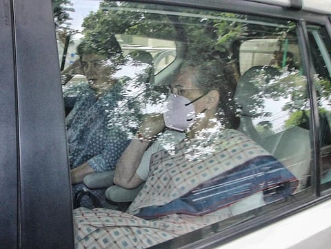 Sonia Gandhi arrives at ED. (File Photo)