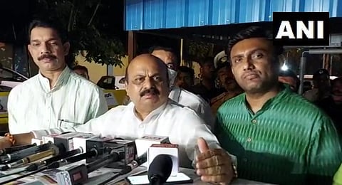 Karnataka Chief Minister Basavaraj Bommai. (Photo | ANI Twitter)