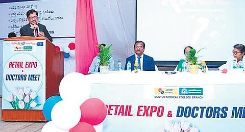 Union Bank of India-Guntur holds retail expo for doctors at medical college