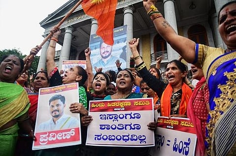 Two residents of Bellare have been arrested in connection with BJP Yuva Morcha activist Praveen Nettar's murder. (Photo | EPS)