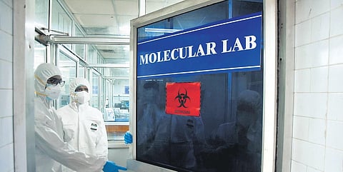 A molecular lab for the diagnosis of monkeypox via RT-PCR test was inaugurated at the King Institute in Chennai’s Guindy | Ashwin Prasath