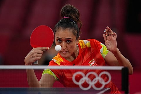 India's Manika Batra (Photo | AP)