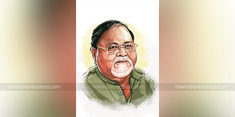 Partha Chatterjee (Express Illustration | Sourav Roy)